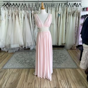 Crochet Detail Maxi Dress